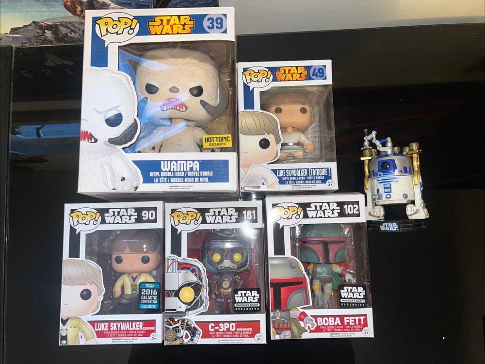 Funko Pop! Star Wars Lot (Vaulted & Exclusives)