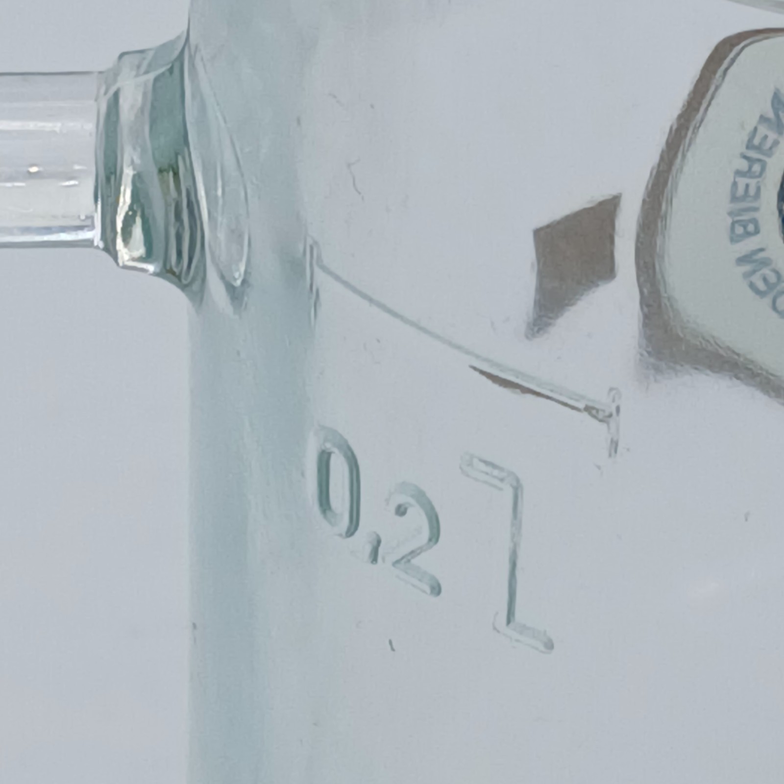 Warsteiner Glass Beer Mug Stein .2L Eine Konigin Unter Den Bieren Das Einzig