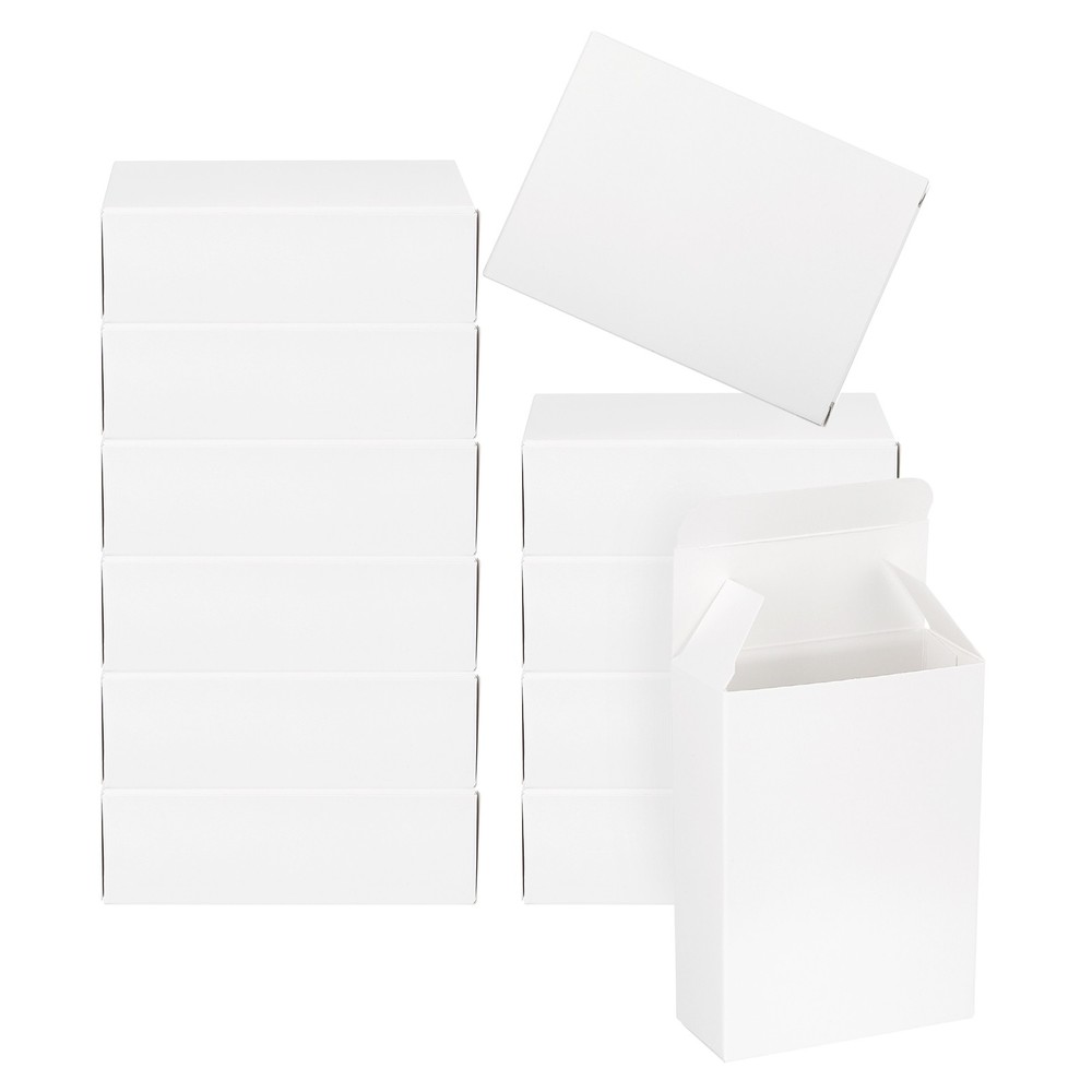 40 Pack 3.8x2.8x1.2" Paper Soap Box Soap Boxes Rectangle White