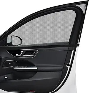 Car Window Shade, 4 Pcs Auto Side Front Rear Window  Size: Car Front&Back 4Pcs