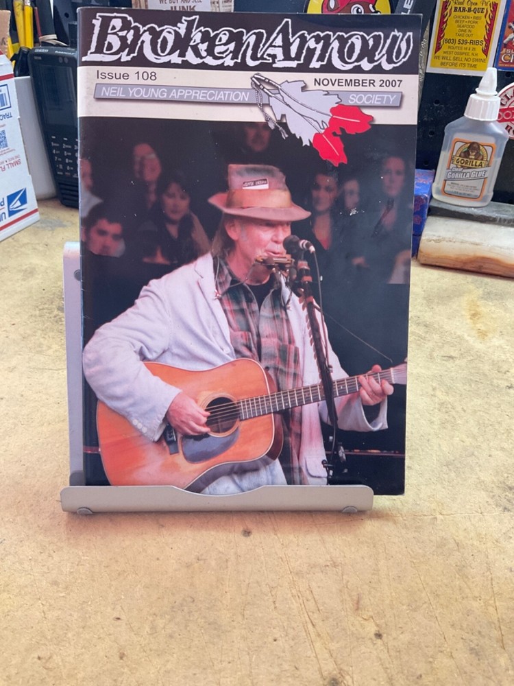 Neil Young Broken Arrow Fanzine Appreciation Society Four issues 2007-2008