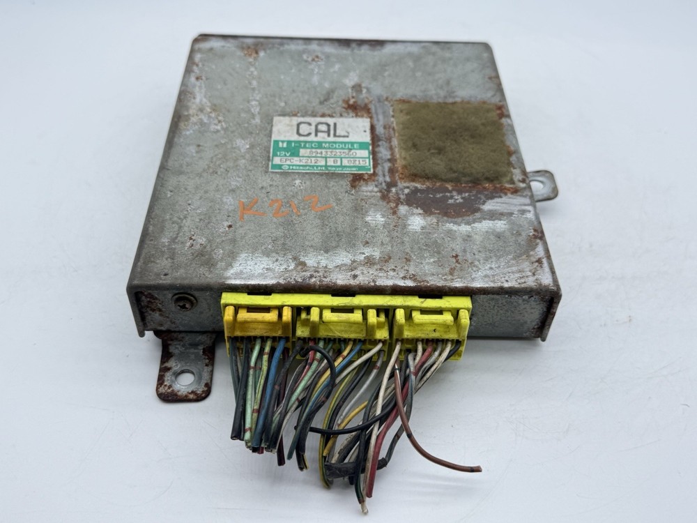 1989 ISUZU AMINGO M/T ENGINE COMPUTER I-TEC CONTROL MODULE ECU ECM EPC-K212 OEM