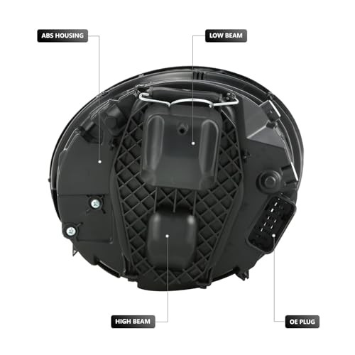 Left Projector Headlight Assembly Compatible With VW Beetle 2006-2010,