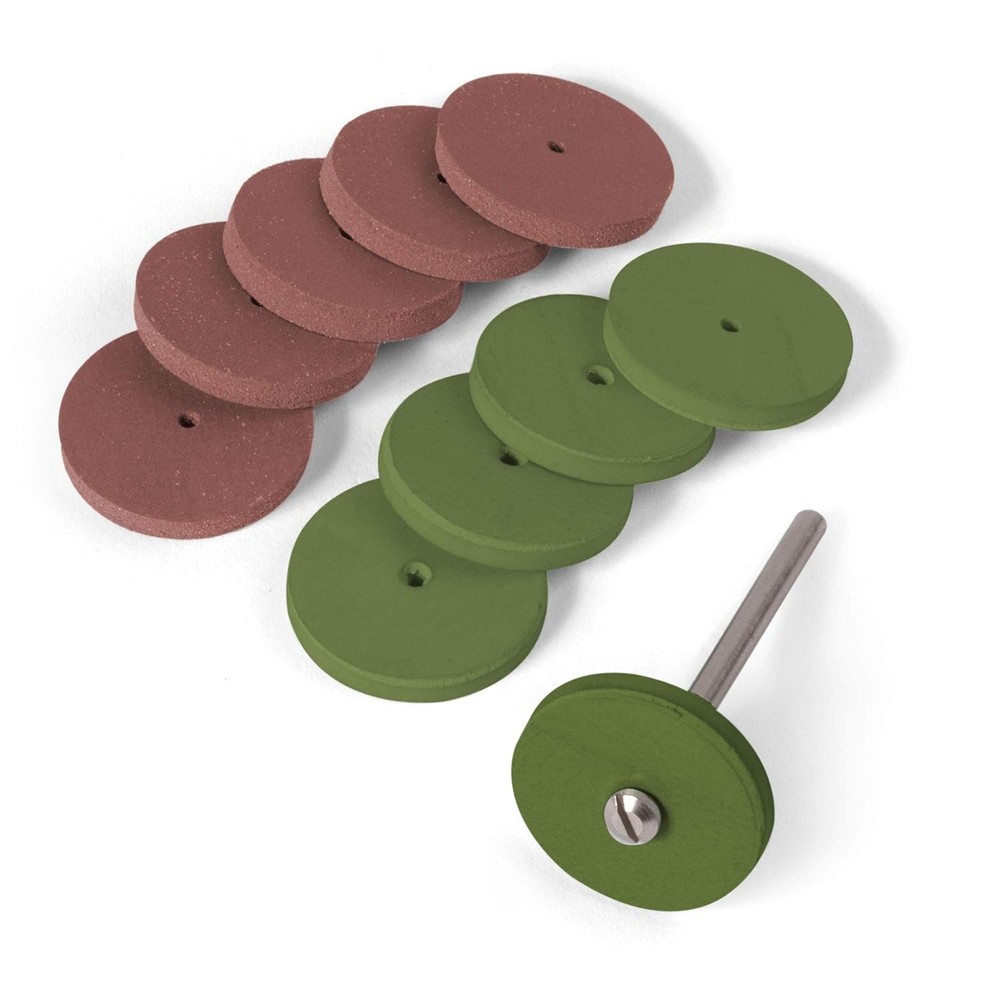 StewMac Fret Polishing Wheels, Complete Set