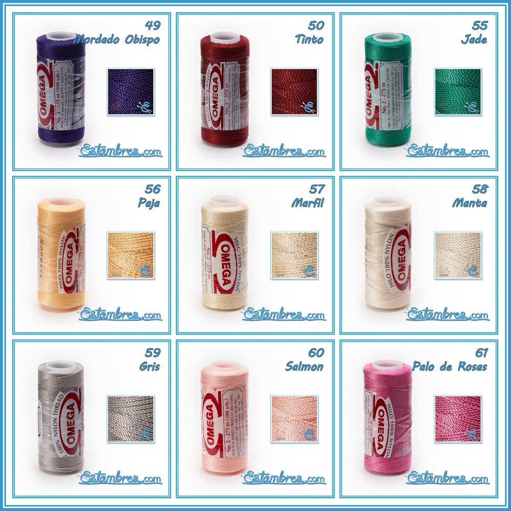 NYLON NO.2 by Omega - Strong 100% Nylon String Cord