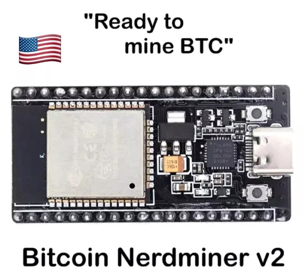 ☆(10x) Bitcoin NerdMiner v2 + (1x) PowerSupply☆ Nerd Miner!