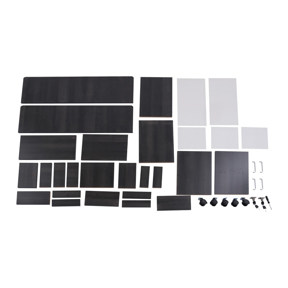 Mobile Printer Stand, Office Locking Filing Cabinet 3 Drawer File Cabinet