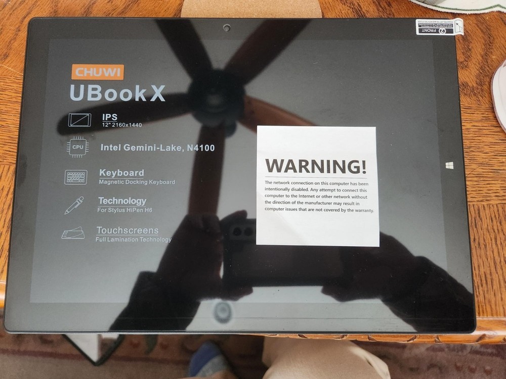 Prostitcher Chuwi Ubook X Tablet for HQ Infinity 26