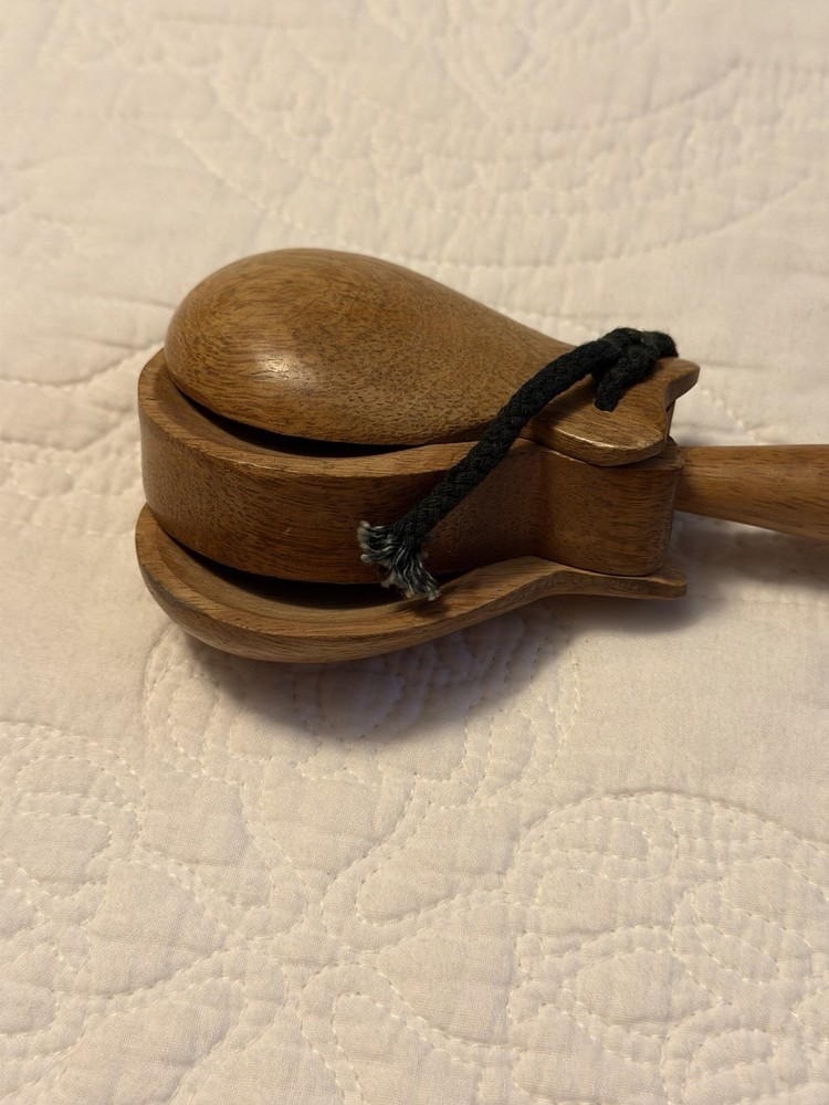 Castanets Double Ended Wood
