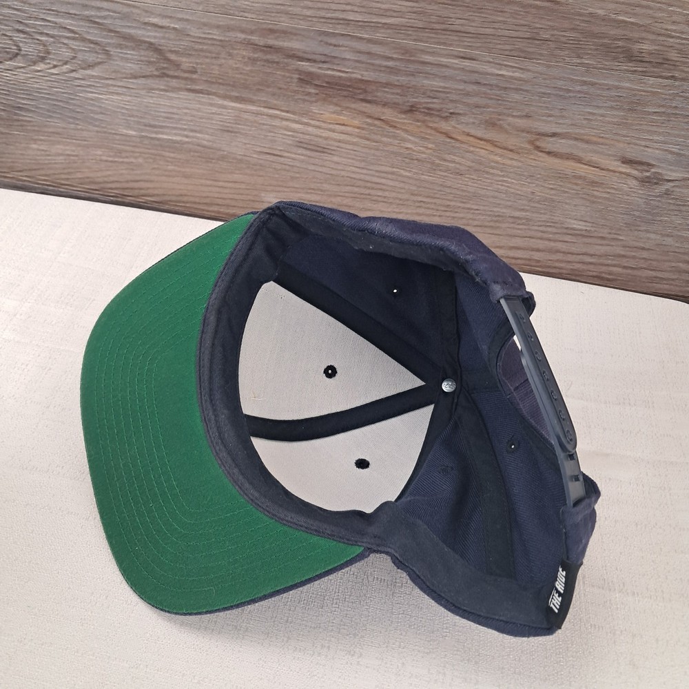Suzuki Hat Cap Blue Factory Effex Wedge Adjustable Snap Back OSFM EUC