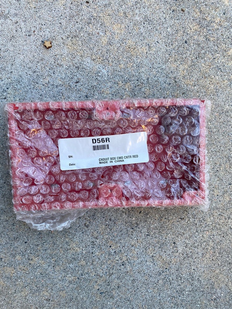 Conduit box, surface-mount, red D56R BackBox Keypad