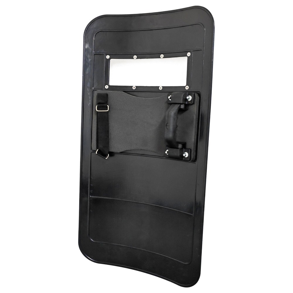 Black Four-Hole PC Riot Shield Security Protection High-quality PC Materials