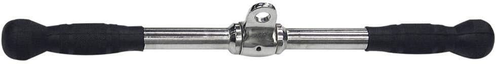 Rubber Grips Body Solid Tools Revolving Solid Straight Bar