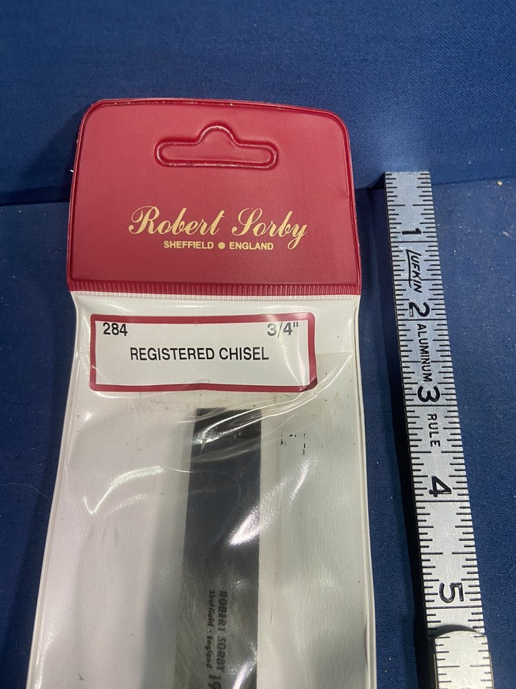 Robert Sorby No. 284 3/4” registered chisel