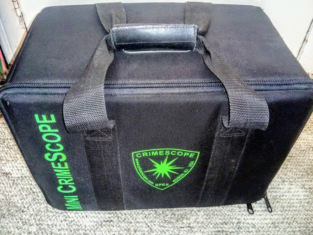 SPEX Mini--Crime Scope 400 Kit and Ultraviolet Light Source