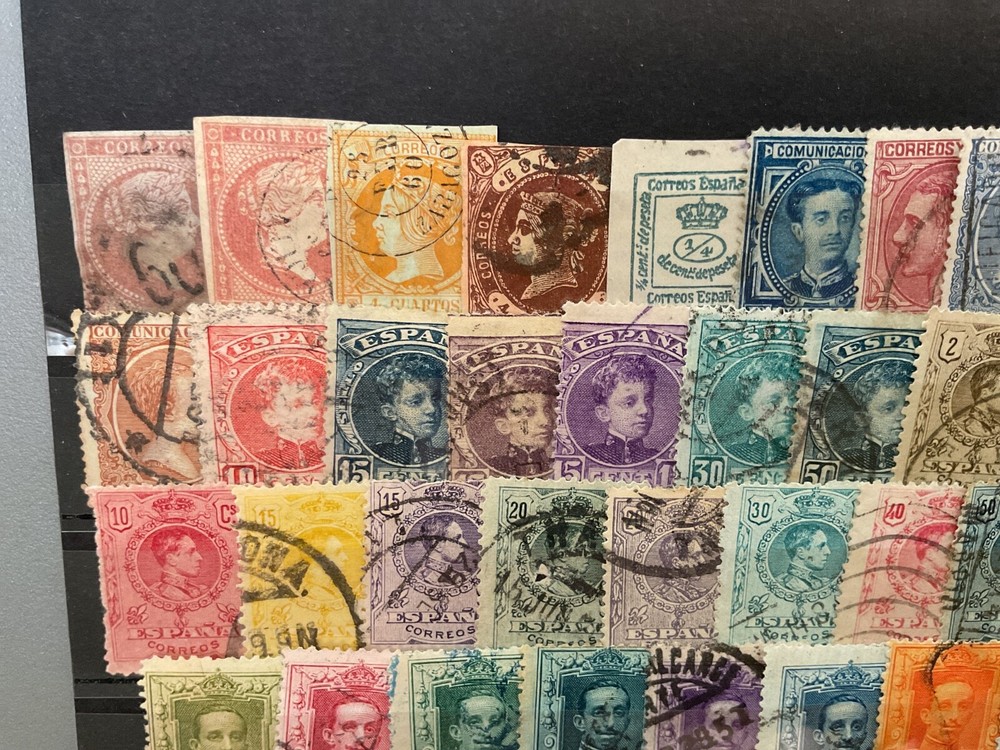 Spain Early used stamps A24237