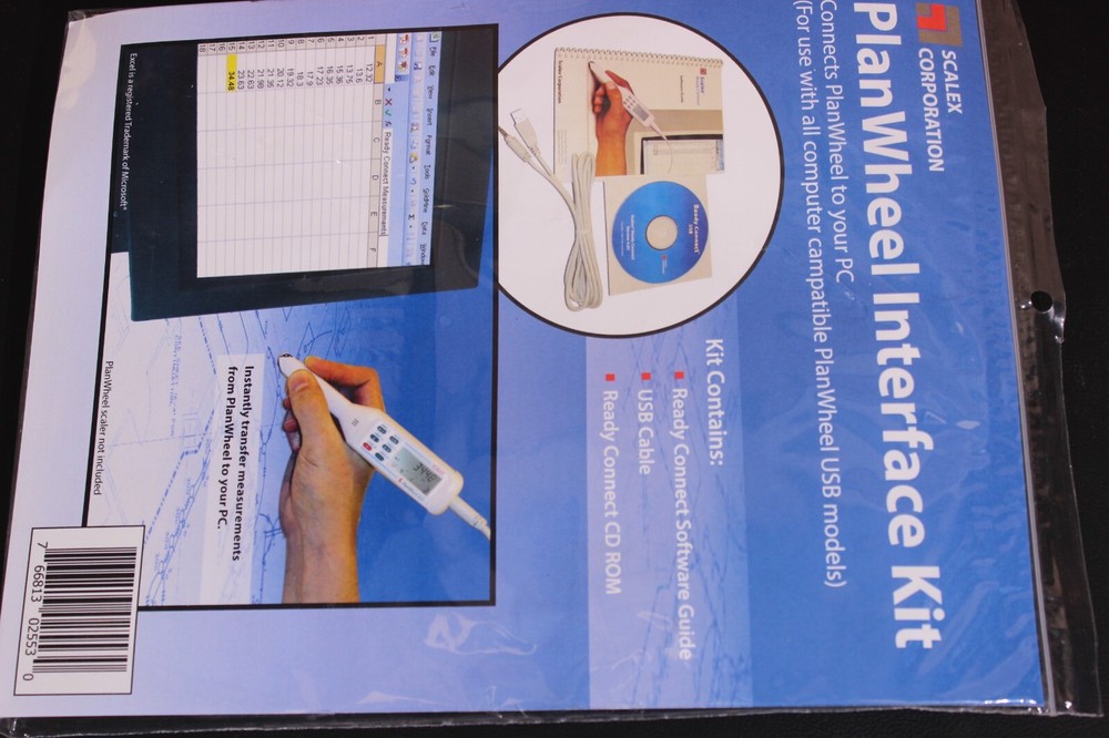 Scalex Planwheel Interface Kit Software Guide and USB Cable