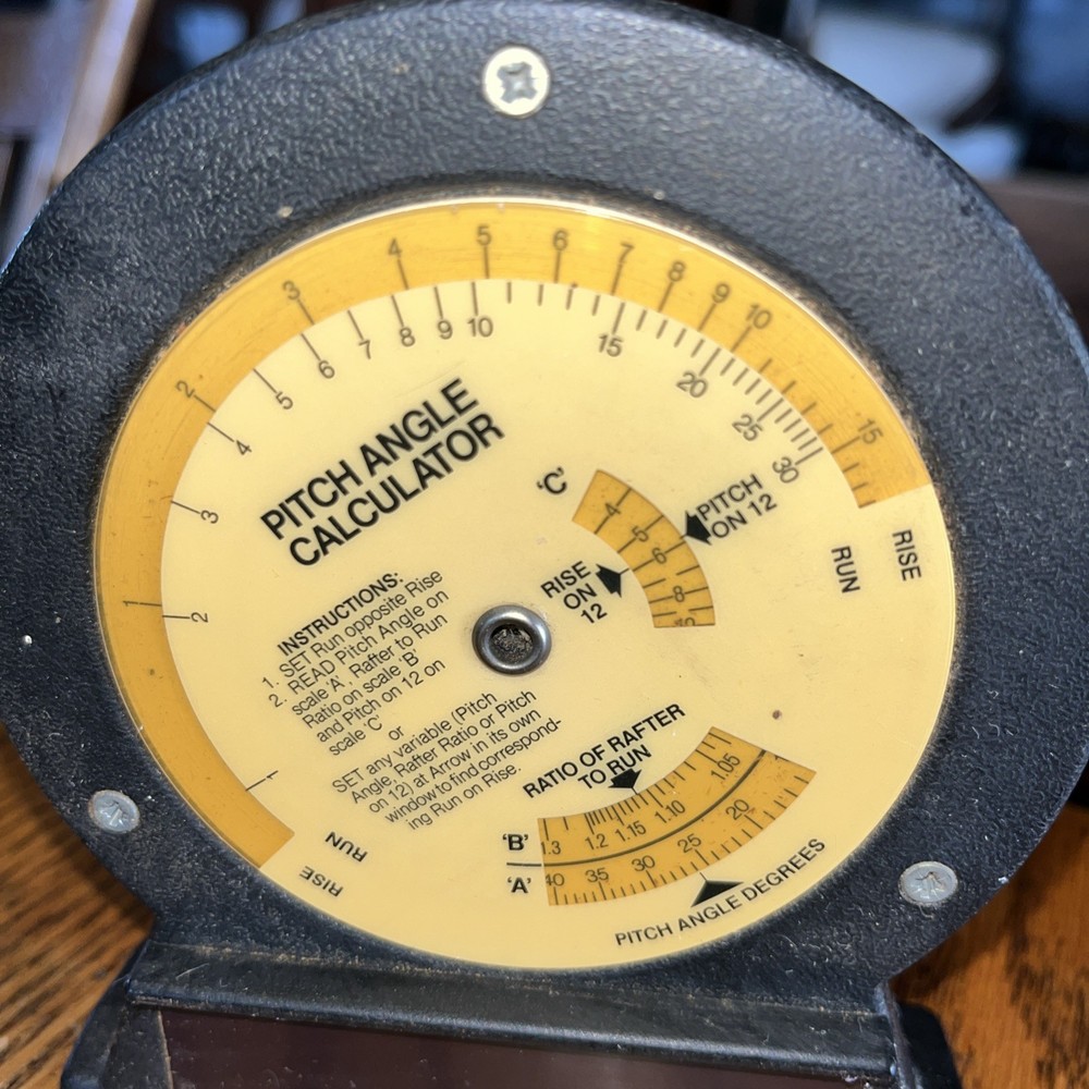 Malco Magnetic Protractor Adjustable Angle Measuring Tool No. L36P