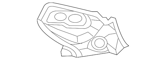 Genuine Mazda Quarter Panel Extension B4YA-70-480A