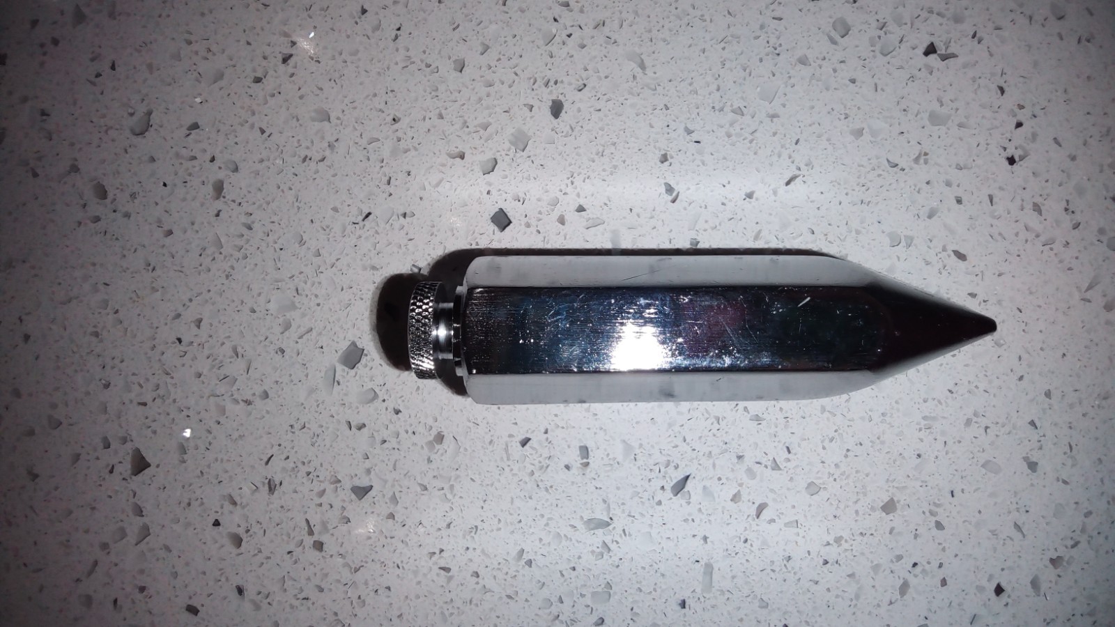 JOHNSON LEVEL & TOOL 8oz STEEL PLUMB BOB 08 40-0672 NEW