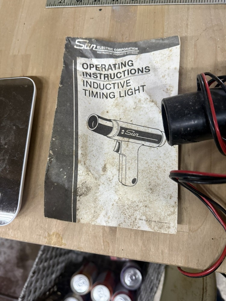 Sun Inductive Timing Light Model CP-7501 Engine Timing Light