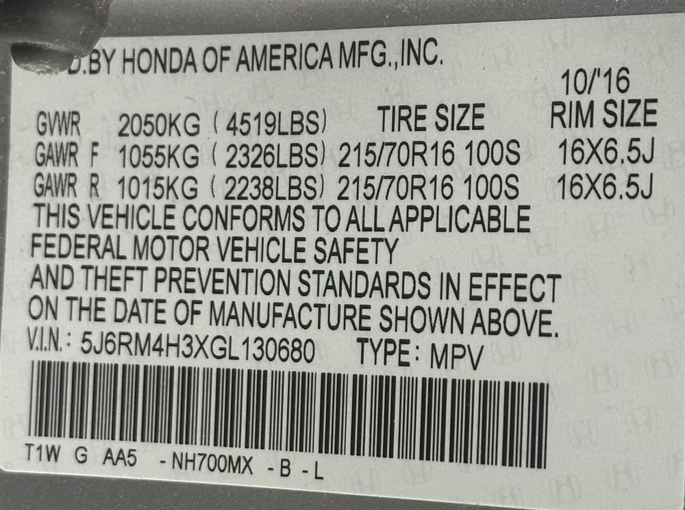 Engine ECM Electronic Control Module Automatic US Market Fits 16 CR-V 2709994