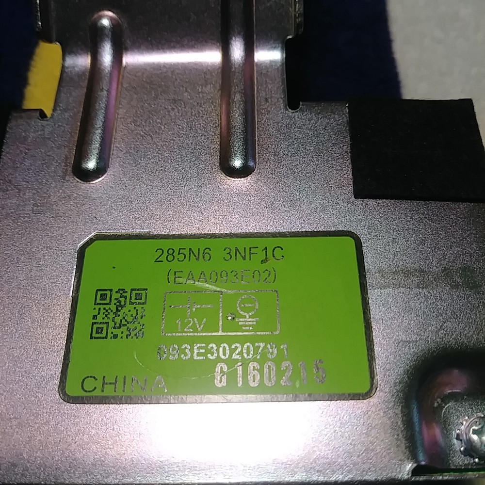 Leaf 2017 Nissan Electronic Sound Module 285N6 3NF1C