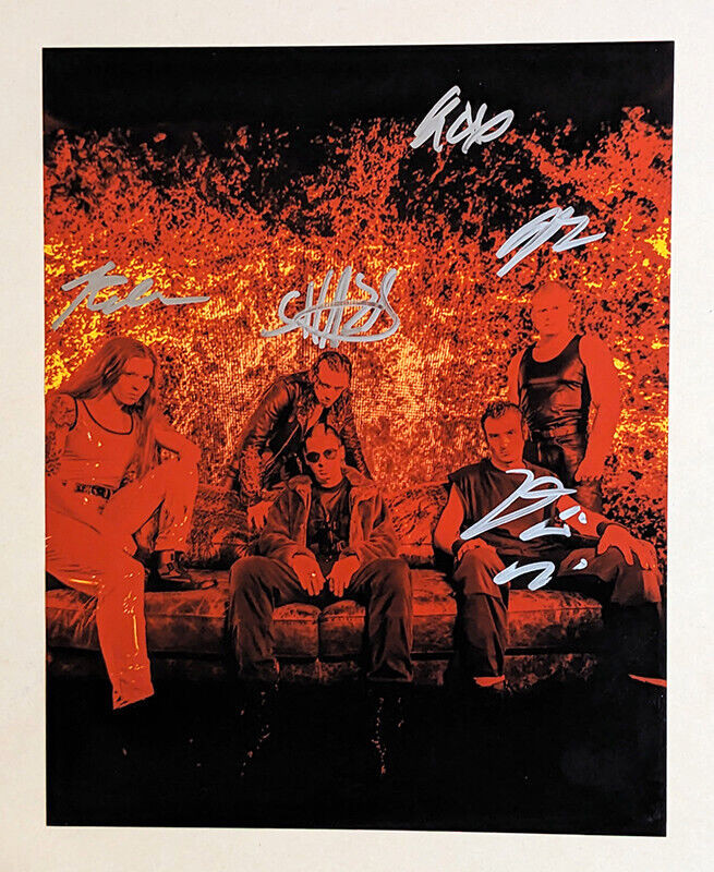 CODE ORANGE SIGNED 8x10 PHOTO above UNDERNEATH forever JAMI MORGAN +4 COA
