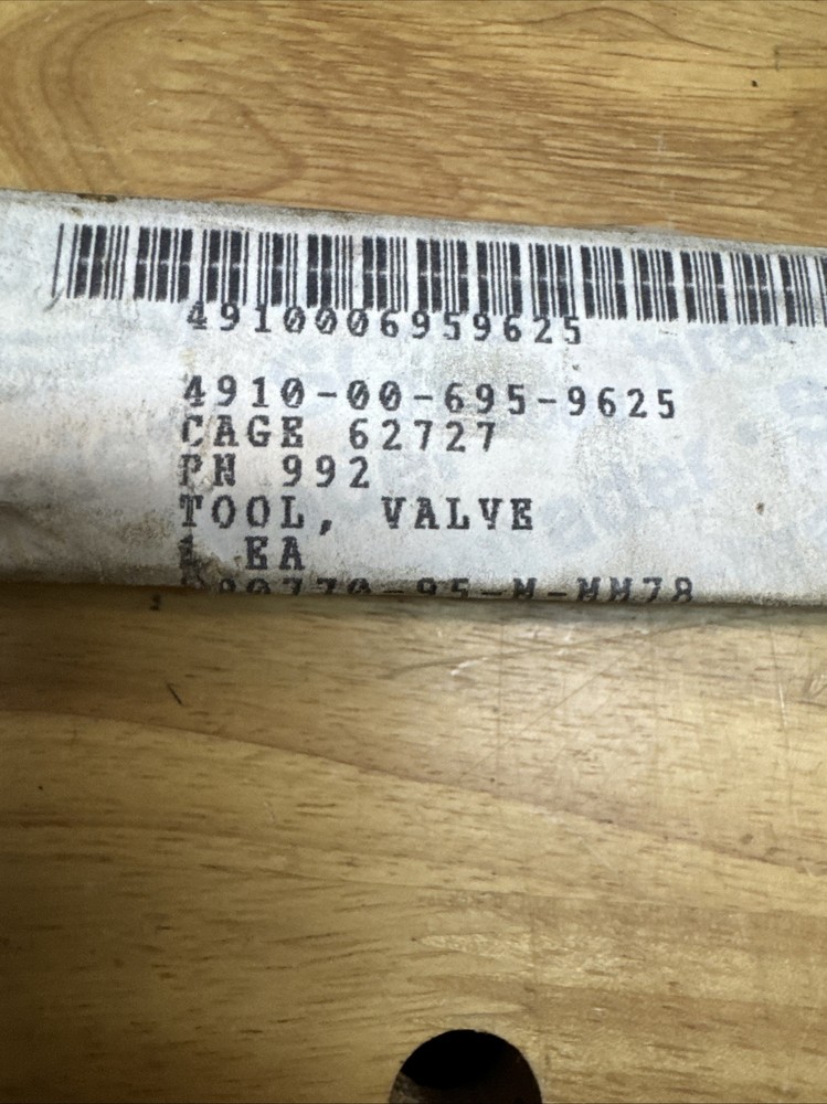 Schrader 4910-00-695-9625 Valve Tool