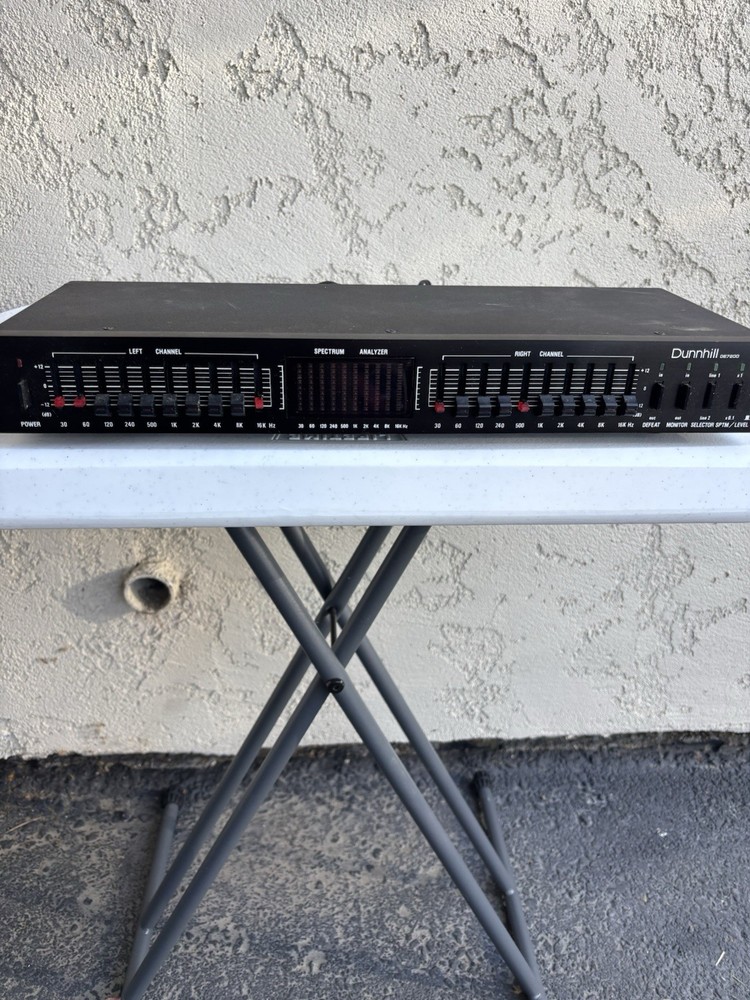 Dunnhill DE7200 Equalizer Spectrum Analyzer (Please read)
