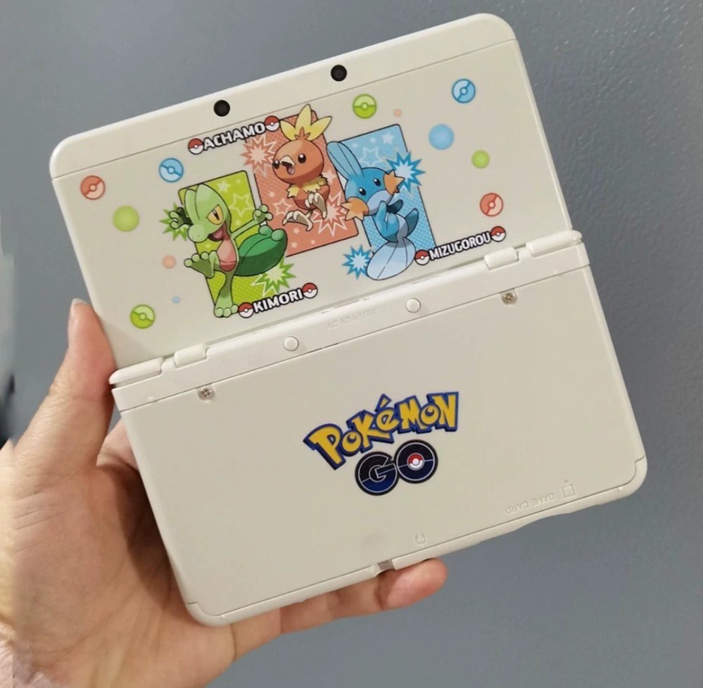 Pokémon Starter Trio Nintendo NEW 3DS Console Replacement Top & Bottom  Shell