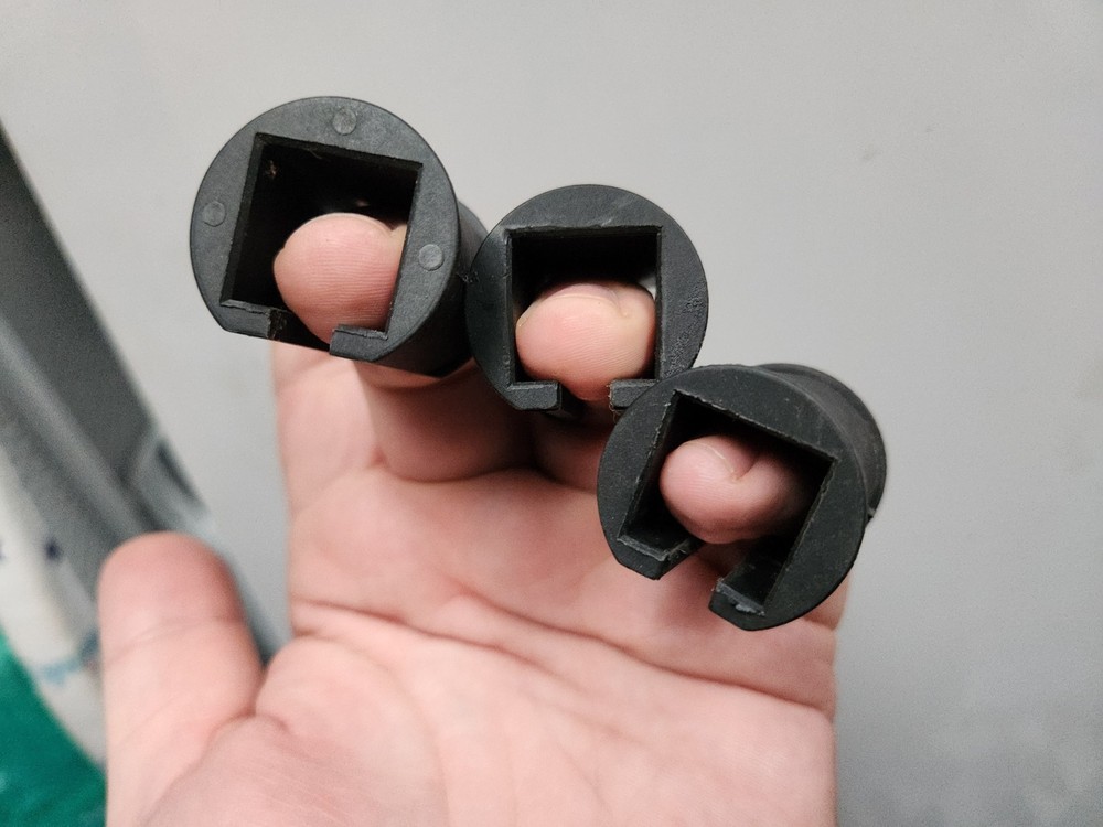 Preston offbox pro 30mm inserts - 19mm square, 3nr (used)