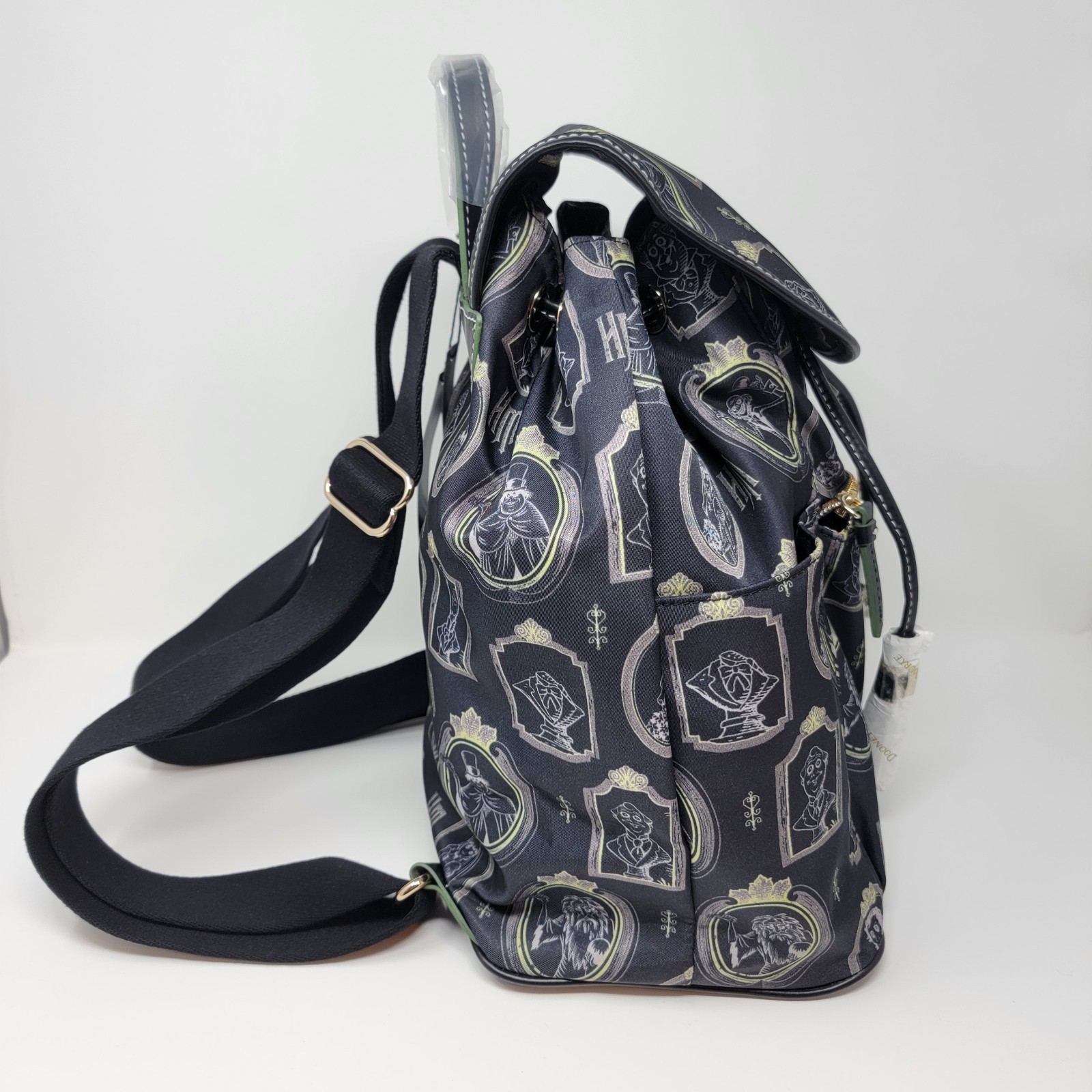 NWT Retired Dooney & Bourke Disney Haunted Mansion HM Portraits Backpack Bag