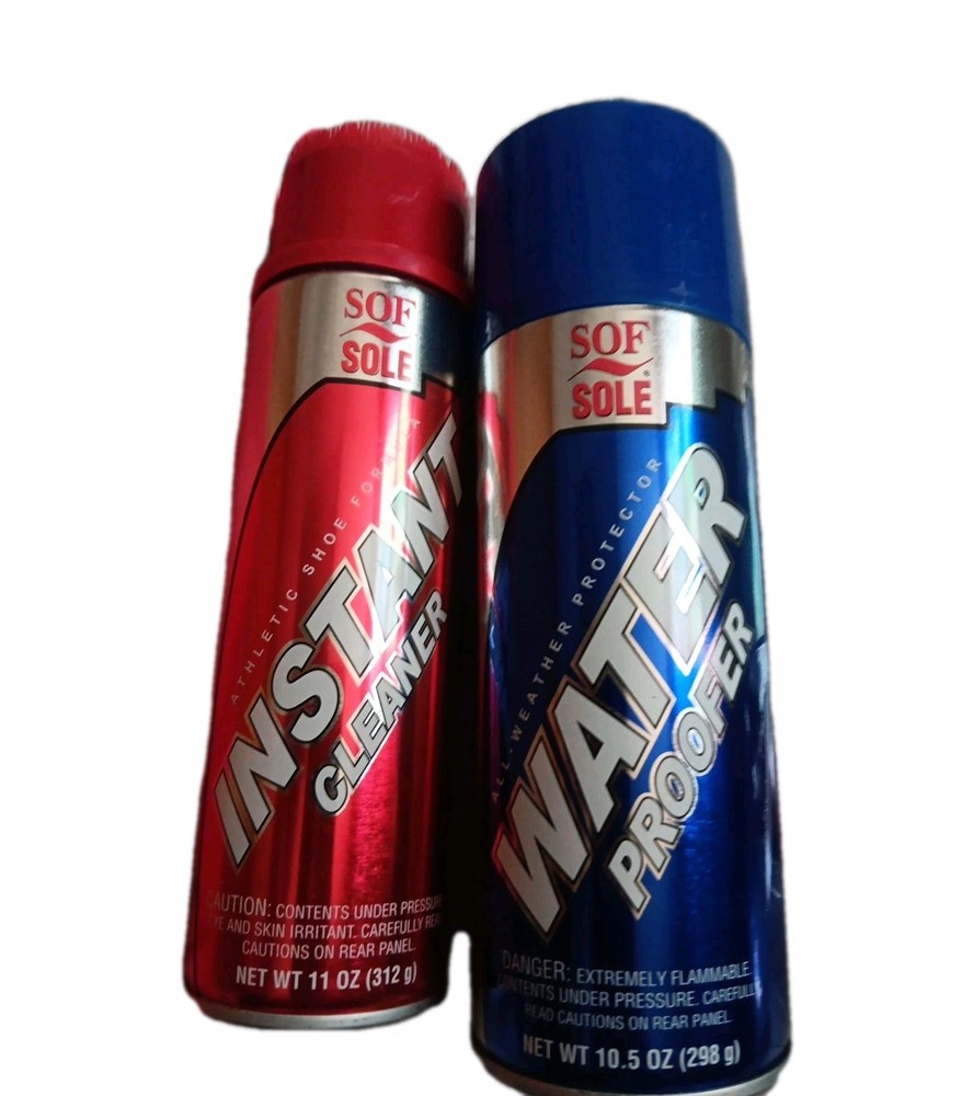 VTG Sof Sole Kit Instant Shoe Cleaner & Water Proofing With Oder X-terminator