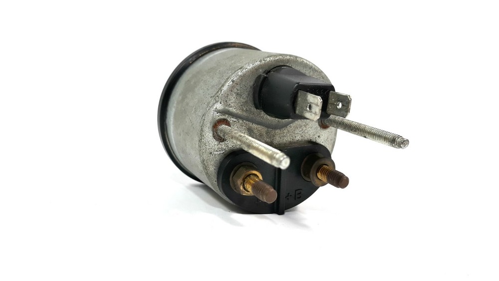 VDO 60 Amp Gauge - TESTED - VINTAGE - RARE FLAT BEZEL RING -