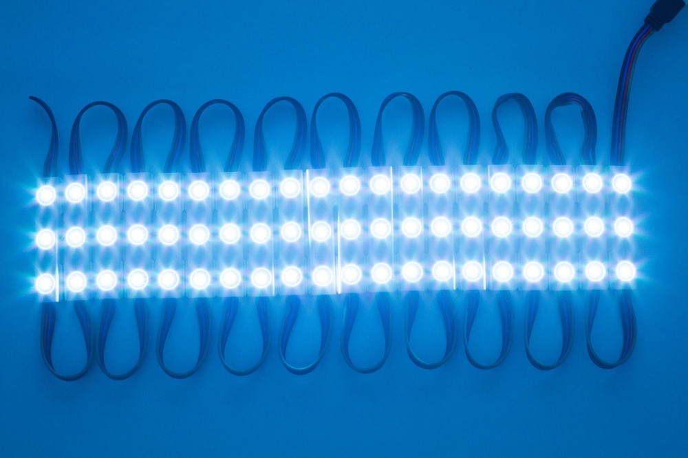 LEDUPDATES 60ft STOREFRONT MULTI COLOR RGB LED LIGHT UL Power & WIRELESS REMOTE