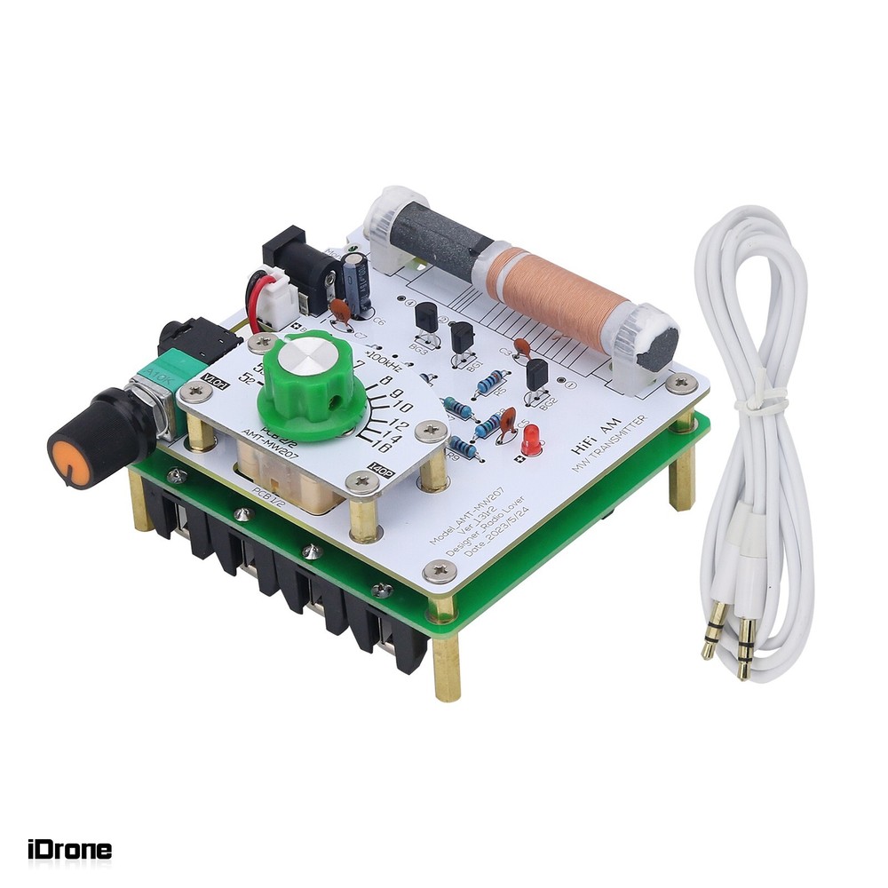 AMT-MW207 HiFi AM Transmitter MW Transmitter Finished DIY Circuit Board Radio