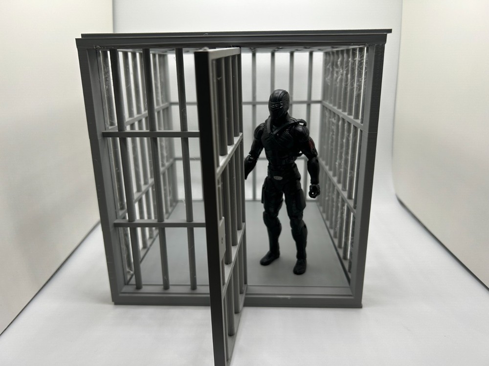 3D Printed Jail - 1:12 Scale