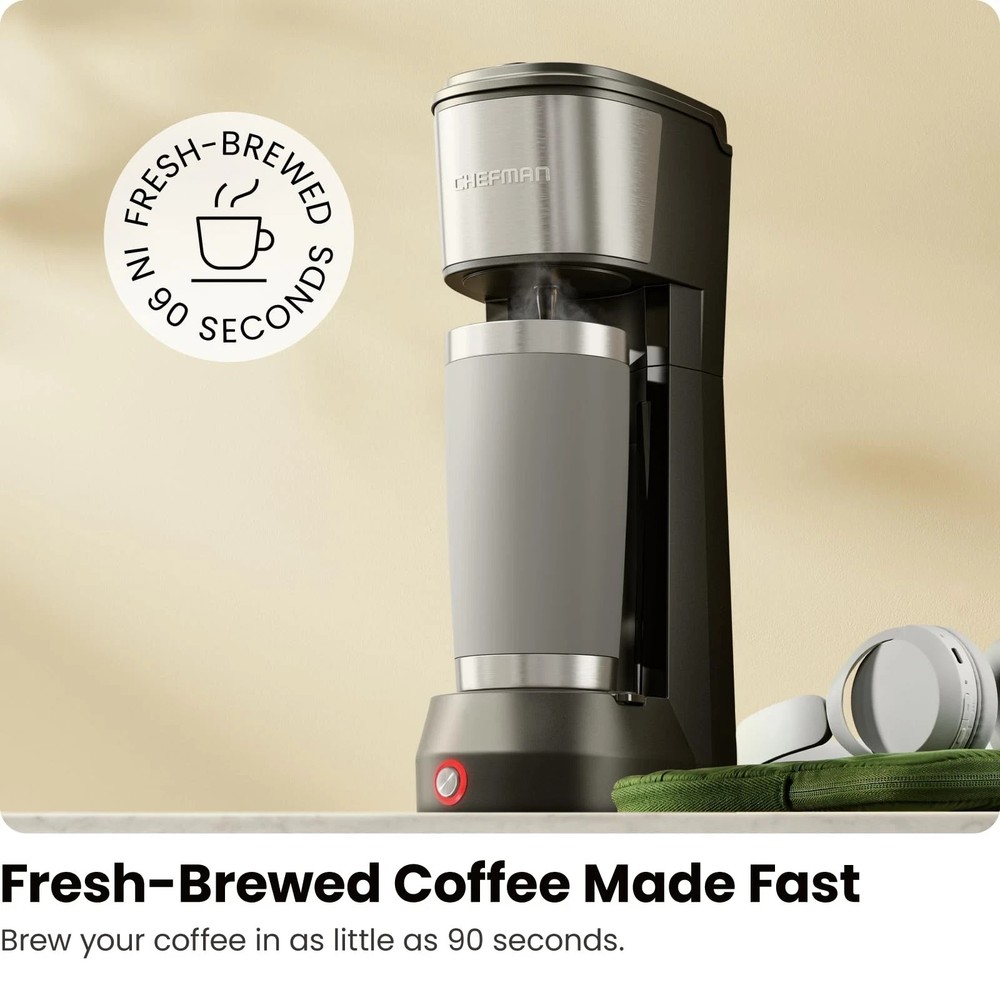 Single Serve Coffee Maker, K Cup Coffee Machine: Compatible with K-Cup Pods a...