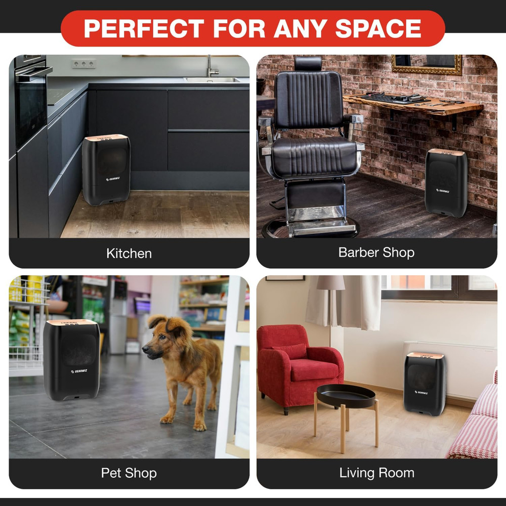 Touchless Automatic Electric Vacuum Dustpan with Nozzle Attachment – Hands-Free,