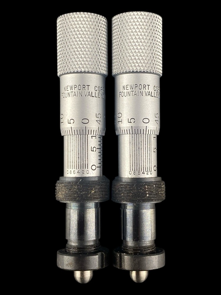 2 Starrett Micrometer Heads 086420 Precision Measuring Instruments EX++