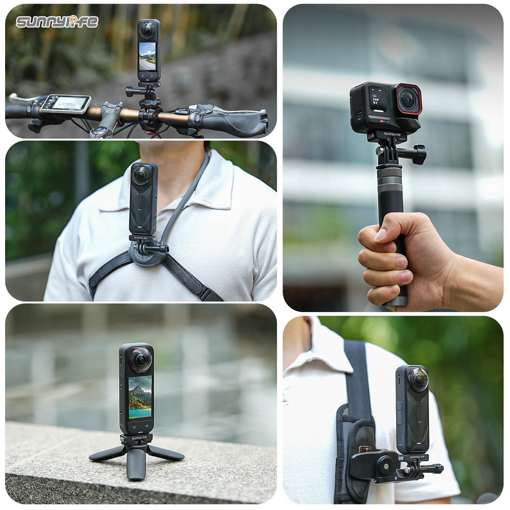 Magnetic Quick Release Adapter Mount For Insta360 X5 Ace/Ace Pro 2 1 Camera Base