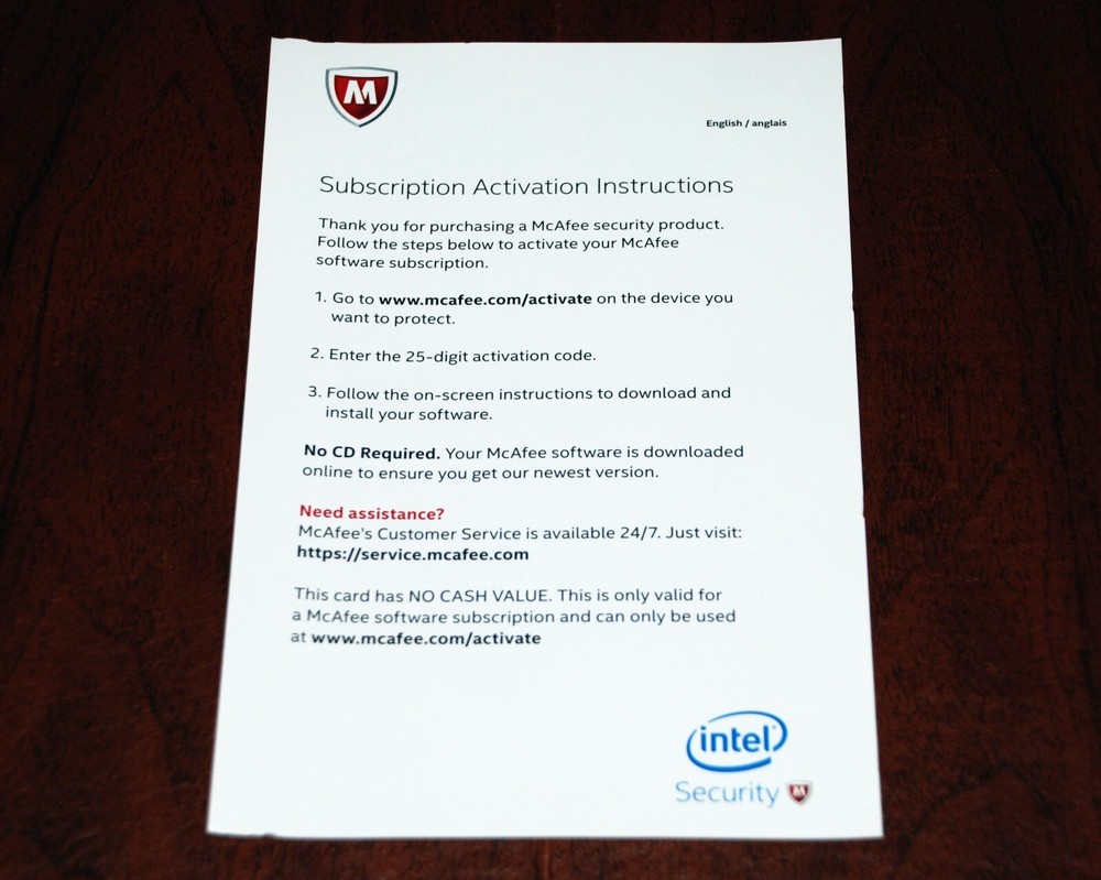 McAfee Internet Security 2016 for Windows, Mac & iOS, Android Devices SEALED