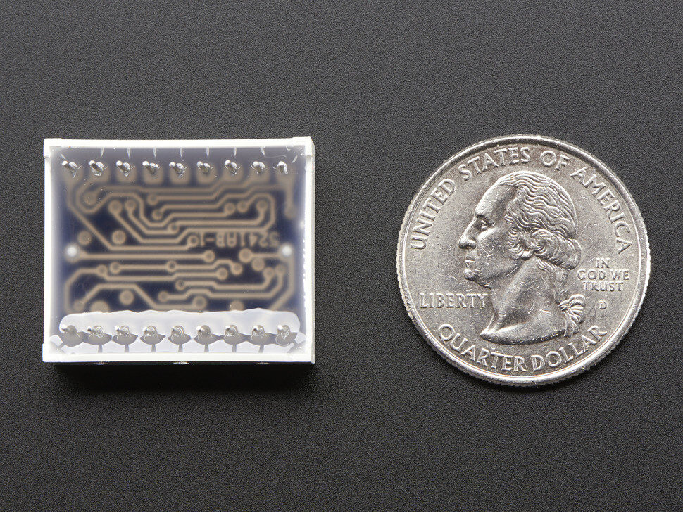 [ Adafruit ADA-1907 ] Dual Alphanumeric Display - Red 0.54" Digit Height-2 Pack