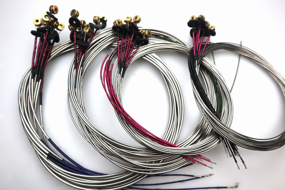 2 sets 1/2 DOUBLE BASS String,G D A E Cord Strings for 1/4 Upright Bass