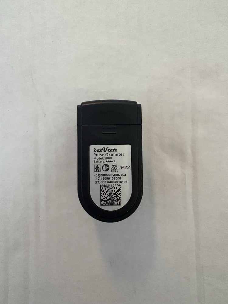 Zacurate 500D Finger Pulse Oximeter - Oxygen 2X