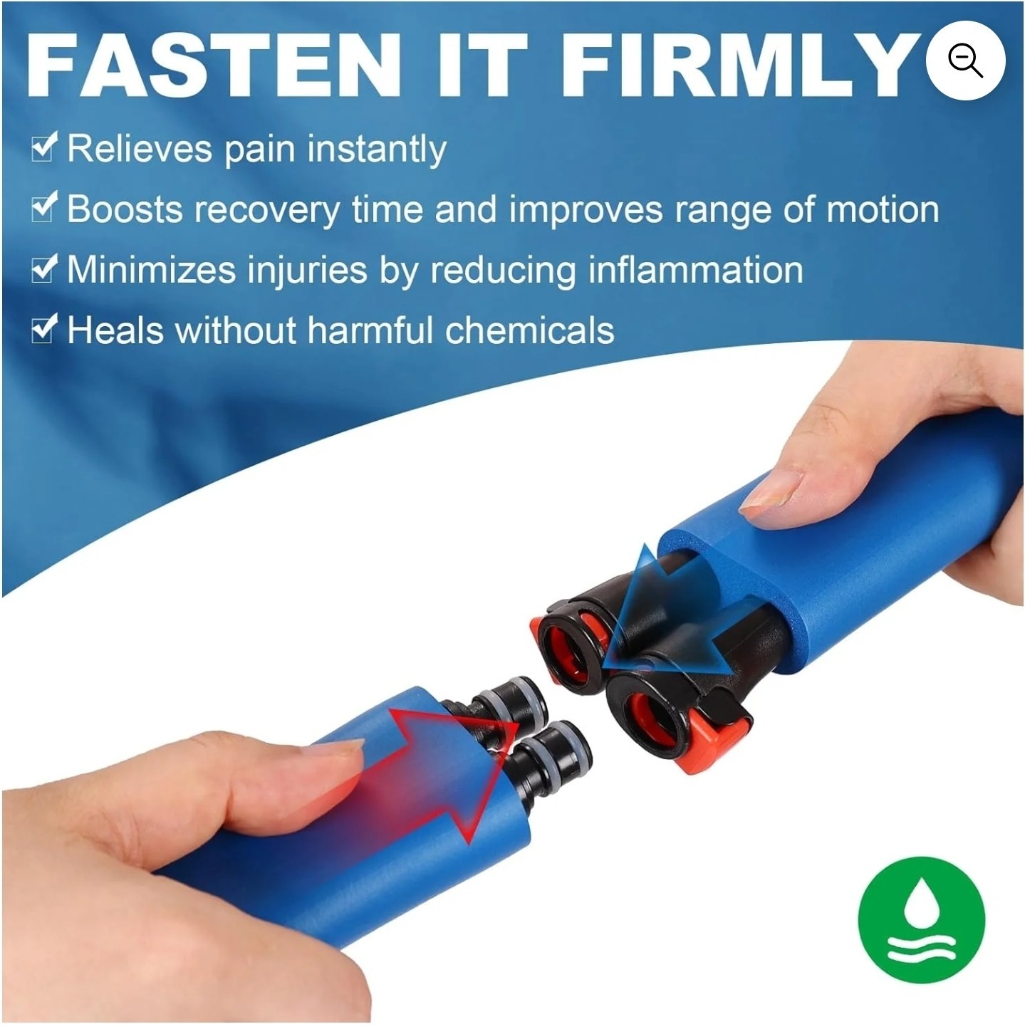 Cold Therapy System, Portable Ice for Knee Replacement, Post-Surgery, Tested....