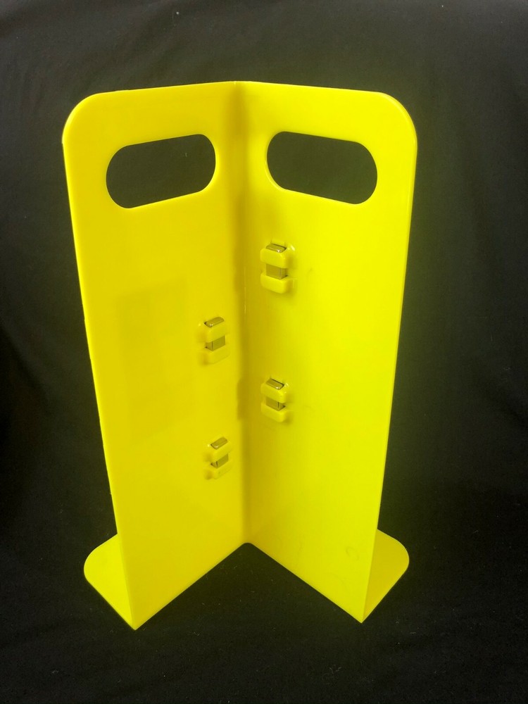 4 Yellow Magnetic Carpet Cleaning Protector 