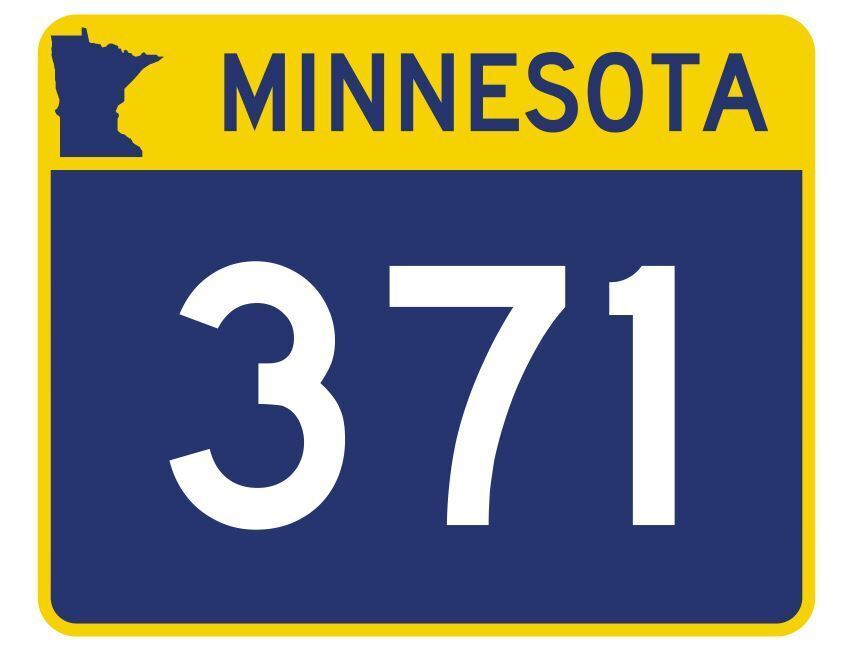 Minnesota State Highway 371 Sticker