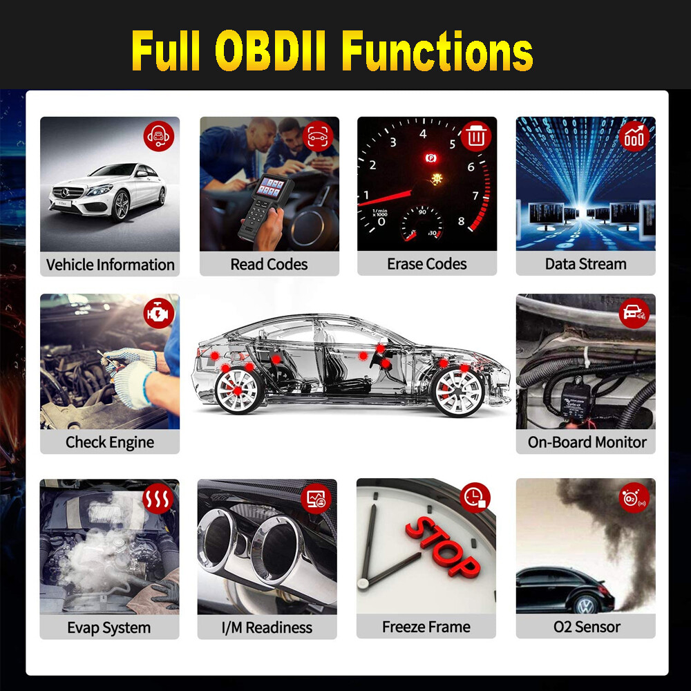 2026 ANCEL X6 Car OBD2 Scanner Full System Bidirectional Diagnostic Scan Tool